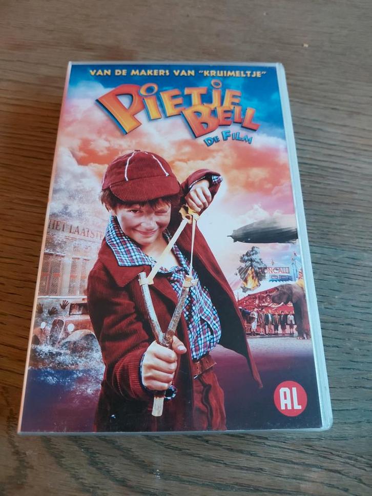 Pietje Bell videoband., Cd's en Dvd's, VHS | Kinderen en Jeugd, Gebruikt, Kinderprogramma's en -films, Alle leeftijden, Ophalen of Verzenden