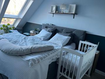 Houten Co-sleeper - Verstelbaar beschikbaar voor biedingen