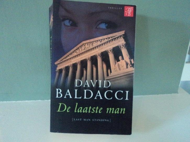 De laatste man, Boeken, Thrillers, Zo goed als nieuw, Amerika, Ophalen of Verzenden