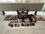 Ninjago Sets 2505 & 2263 + 12 Minifiguren & Spinners, Ophalen of Verzenden, Gebruikt, Complete set, Lego