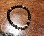 Buddha to Buddha Armband Zwart/Zilver, Zwart, Ophalen of Verzenden, Zo goed als nieuw, Met bedels of kralen