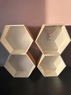 4 Zeshoekige Wandboxen voor Kinderkamer, Ophalen of Verzenden, Gebruikt, Hout