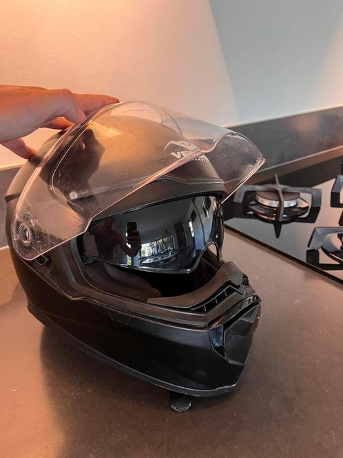 Vemar helm zwart XL, Motoren, Kleding | Motorhelmen, Dames, Heren, Integraalhelm, XL, Overige merken, Tweedehands, Ophalen of Verzenden