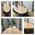 Sav & Okse eettafel eiken ovaal 240 x 110 cm, Ophalen, Gebruikt, 100 tot 150 cm, 200 cm of meer