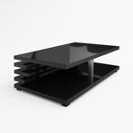 Salontafel Zwart Hoogglans, Ophalen, 100 tot 150 cm, 50 tot 100 cm, Zo goed als nieuw