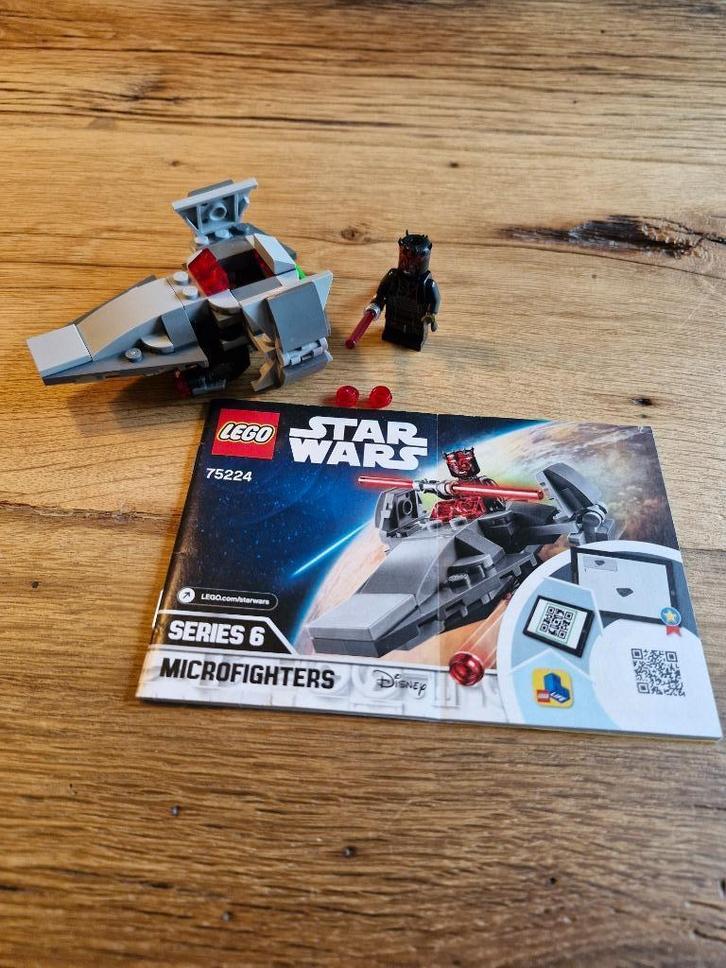 Lego 75224 - Star Wars Sith Infiltrator Microfighter, Kinderen en Baby's, Speelgoed | Duplo en Lego, Zo goed als nieuw, Lego, Complete set