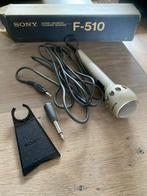 Sony F-510 microfoon, Muziek en Instrumenten, Microfoons, Overige typen, Gebruikt, Ophalen of Verzenden