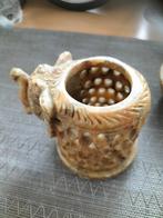 Marmer olifantje, Overige kleuren, Aardewerk of Porselein, Nieuw, Ophalen of Verzenden