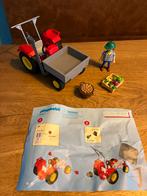 Playmobil Tractor met Aanhanger - Complete Set, Ophalen, Zo goed als nieuw, Complete set