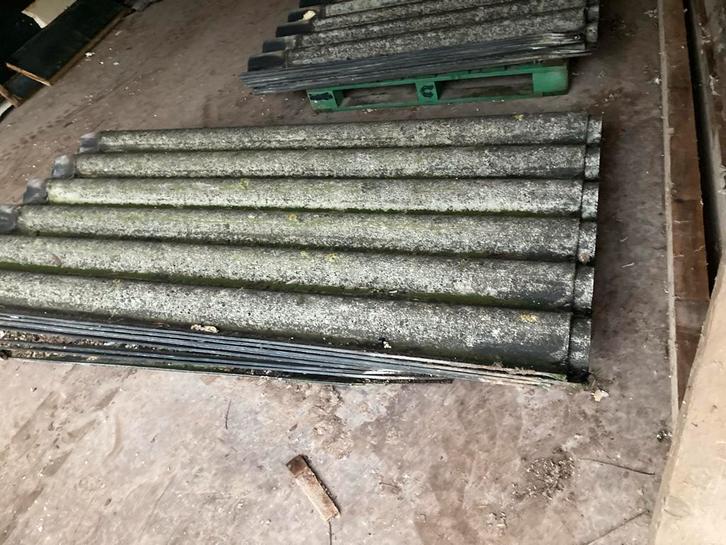 Gebruikte Golfplaten  diverse maten grote hoeveelheid, Doe-het-zelf en Verbouw, Dakpannen en Dakbedekking, Gebruikt, Golfplaat