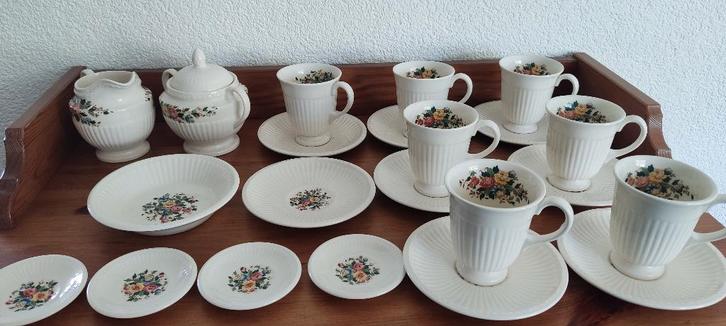 Wedgwood Conway en Briar Rose divers servies, Huis en Inrichting, Keuken | Servies, Gebruikt, Overige typen, Wedgwood, Porselein