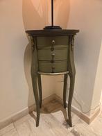 Vintage Nachtkastje/Bijzettafel met Lades, Huis en Inrichting, Tafels | Bijzettafels, 45 tot 60 cm, Minder dan 55 cm, Gebruikt