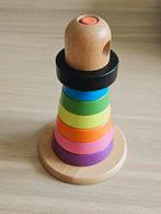Houten stapeltoren baby, Kinderen en Baby's, Speelgoed | Houten speelgoed, Ophalen of Verzenden, Gebruikt
