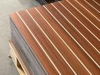 MARITIEM-TEAK  Plaatmateriaal voor bootvloer, wand en kast., Ophalen of Verzenden, Nieuw, Interieur en Kussens