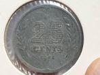 25 cent 1941 zink nr.3 (08), Postzegels en Munten, Munten | Nederland, Ophalen of Verzenden, Koningin Wilhelmina, 25 cent