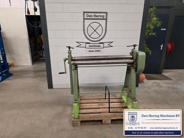 JORG wals 1000x3,5mm 4731 plaatwals strippenwals handwals, Doe-het-zelf en Verbouw, Gereedschap | Overige machines, Gebruikt, Ophalen