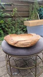Hardhouten fruitschaal, Huis en Inrichting, Woonaccessoires | Schalen en Manden, Ophalen, Rond, Hout
