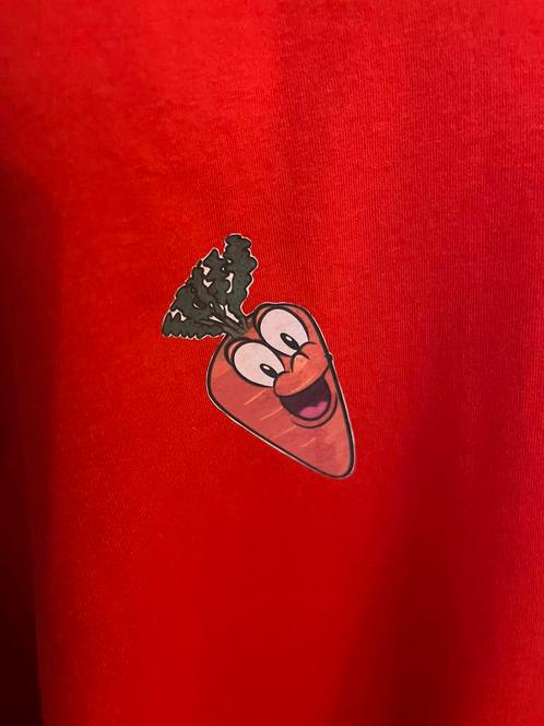 Bedrukt Wortel-shirt met spreuk, Kleding | Dames, Carnavalskleding en Feestkleding, Zo goed als nieuw, Ophalen of Verzenden