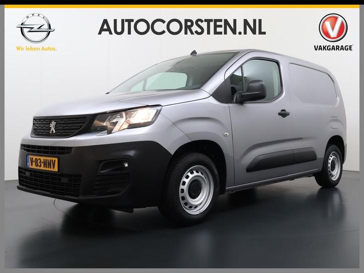 Peugeot Partner T 111PK B Marge 3-Peroons Apple Carplay Andr, Auto's, Bestelauto's, Bedrijf, Te koop, ABS, Airconditioning, Alarm