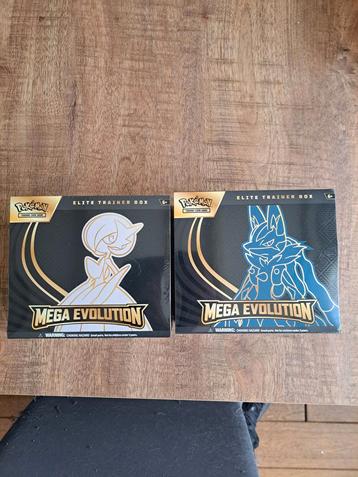 2 mega evolution etb's  beschikbaar voor biedingen
