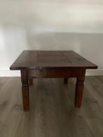 Houten Salontafel / Bijzettafel 70x70x47cm, Ophalen, Gebruikt, 50 tot 100 cm, Vierkant
