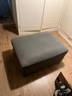 IKEA Kivik Hocker/Poef Grijs/Antractiet met Opbergruimte, Ophalen, Gebruikt, 75 tot 100 cm, Stof