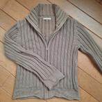 Turnover vest donker zand maat S, Kleding | Dames, Maat 38/40 (M), Beige, Zo goed als nieuw, Turnover