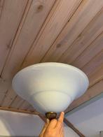 Plafonnière Wit Melkglas Ø45cm, Ophalen, Zo goed als nieuw, Glas