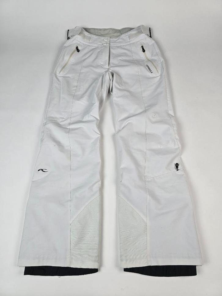Kjus Formula Skipants Wit Dames M, Kleding | Dames, Wintersportkleding, Zo goed als nieuw, Overige typen, Maat 38/40 (M), Ophalen of Verzenden