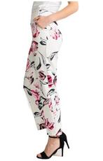 Joseph Ribkoff chique gebloemde stretch broek mt 38, Kleding | Dames, Broeken en Pantalons, Maat 38/40 (M), Overige kleuren, .
