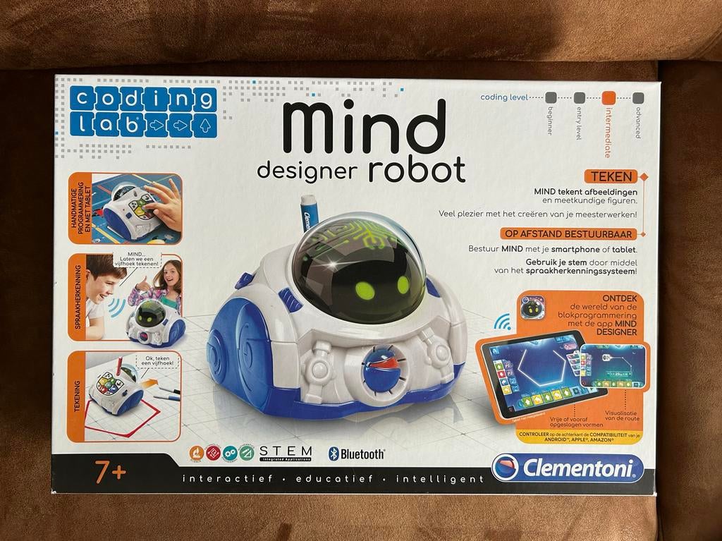 Clementoni Mind Designer Robot, Ophalen, Zo goed als nieuw, Elektronica, Met geluid