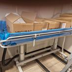 Douche brancard, Ophalen