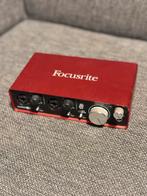 Focusrite Scarlett 2i2 Audio Interface, Muziek en Instrumenten, Mengpanelen, Ophalen of Verzenden, Zo goed als nieuw, Minder dan 5 kanalen