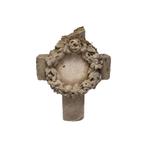 Oude Frans zandstenen graf ornament, 1e helft 20e eeuw, Antiek en Kunst, Ophalen of Verzenden