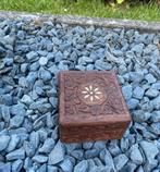 Houten doosje, Verzenden, Zo goed als nieuw, Minder dan 50 cm