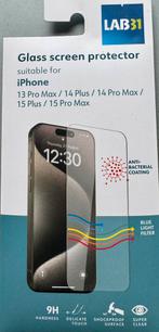Lab 31 Screen protector iPhone 13, 14 en 15 nieuw!, Ophalen of Verzenden, IPhone 13 Pro Max, Hoesje of Tasje