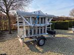 Euroscaffold rolsteiger (1.35x2.45x12.20WH) incl. aanhanger, Doe-het-zelf en Verbouw, Ophalen, Zo goed als nieuw, Rolsteiger of Kamersteiger