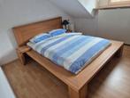 Bedombouw met nachtkastjes en matras , twijfelaar.., Huis en Inrichting, Slaapkamer | Bedden, Ophalen, Gebruikt, 140 cm, Twijfelaar