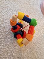 Houten Rammelaar met Belletje, Ophalen of Verzenden, Zo goed als nieuw, Rammelaar, Met geluid