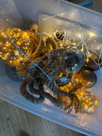 Div kerstspullen boom ballen verlichting krans, Ophalen of Verzenden, Zo goed als nieuw