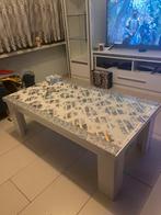 Salontafel Wit, Ophalen, 100 tot 150 cm, 50 tot 75 cm, 50 tot 100 cm