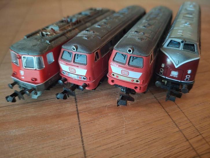 Piccolo, Arnold, Minitrix DCC Locs - Onderdelen Missen, Hobby en Vrije tijd, Modeltreinen | N-Spoor, Gebruikt, Locomotief, Gelijkstroom
