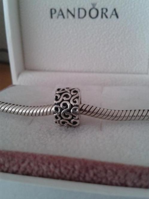 Pandora clip / stopper  krulletjes, Sieraden, Tassen en Uiterlijk, Bedels, Pandora, Zilver, Ophalen of Verzenden