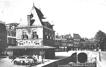 959633 Leeuwarden Friesland 1958 Nieuwestad Oude Waag niet beschikbaar voor biedingen