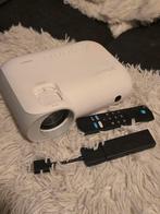 HD Beamer | Fire TV Stick + Speaker inbegrepen, 50 Hz, Ophalen of Verzenden, Zo goed als nieuw, Smart TV