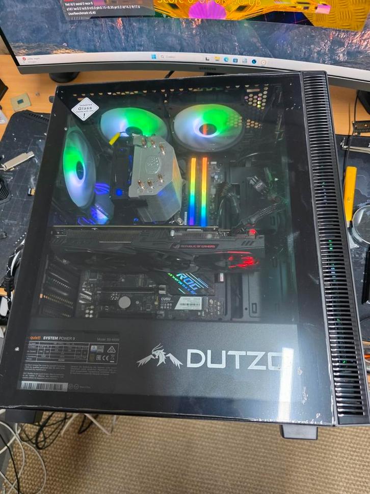 Snelle Gaming PC met regelbare RGB, Computers en Software, Videokaarten, Zo goed als nieuw, Nvidia, PCI-Express 3.0, GDDR6, Ophalen of Verzenden