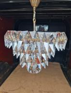 Vintage kinkeldey kristallen kroonluchter in gebruikte staat, Ophalen of Verzenden, Zo goed als nieuw