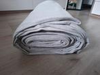 Rol lichtgrijs gemêleerde joggingstof ruim 12 meter, 120 cm of meer, Ophalen of Verzenden, Katoen, Grijs