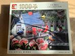 Legpuzzel 1000 stukjes - Kleurrijke Vogels, Ophalen of Verzenden, 500 t/m 1500 stukjes, Zo goed als nieuw, Legpuzzel
