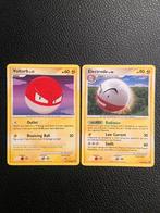 Voltorb 81/100 en Electrode 36/100 Stormfront, Hobby en Vrije tijd, Verzamelkaartspellen | Pokémon, Ophalen of Verzenden, Zo goed als nieuw